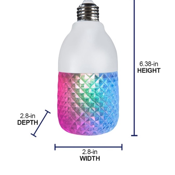 Of lights one LED lightbulb - Picture 2 of 4